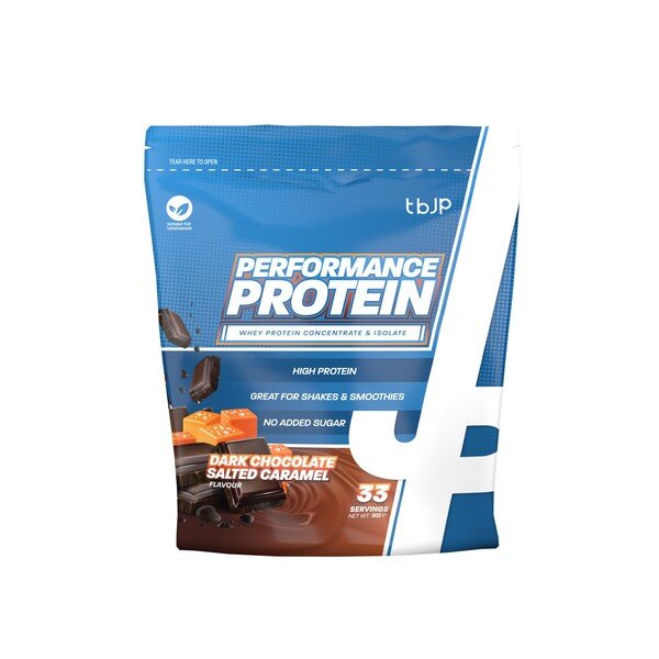 Performance Protein, Dark Chocolate Salted Caramel - 1000 grams - VitaeSupps