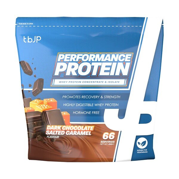 Performance Protein, Dark Chocolate Salted Caramel - 2000 grams - VitaeSupps