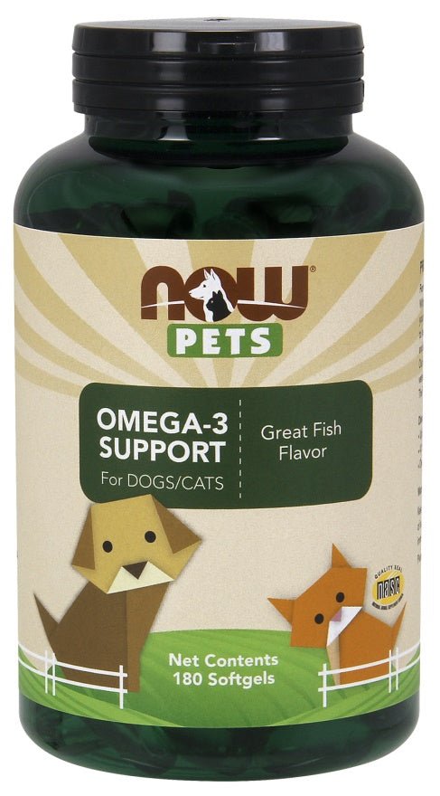 Pets, Omega - 3 Support - 180 softgels - VitaeSupps