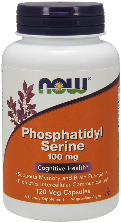 Phosphatidyl Serine, 100mg - 120 vcaps - VitaeSupps