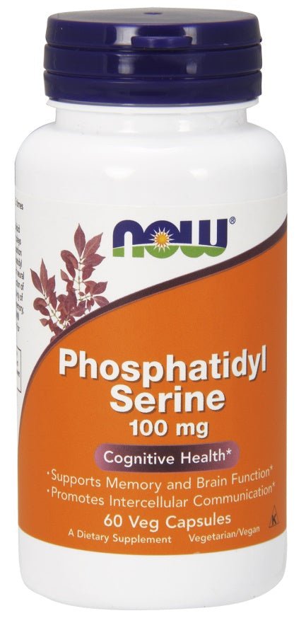 Phosphatidyl Serine, 100mg - 60 vcaps - VitaeSupps