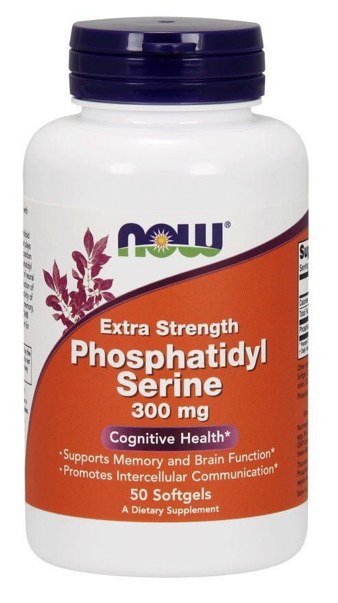 Phosphatidyl Serine, 300mg Extra Strength - 50 softgels - VitaeSupps