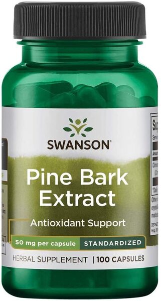 Pine Bark Extract, 50mg - 100 caps - VitaeSupps