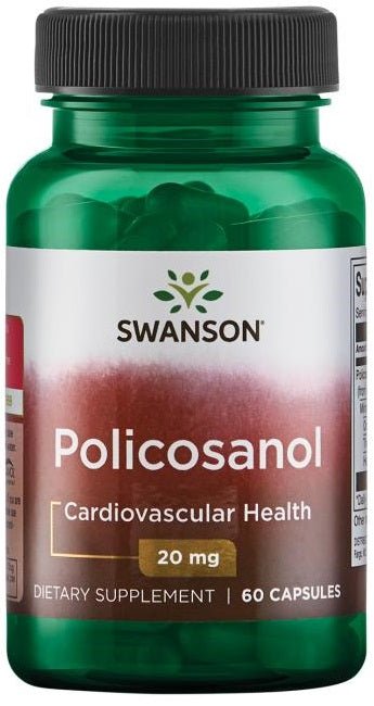 Policosanol, 20mg - 60 caps - VitaeSupps