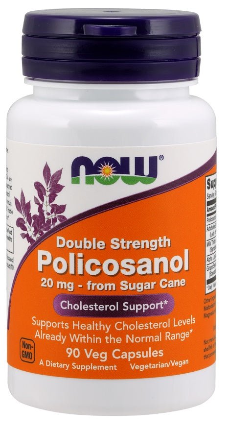 Policosanol, 20mg - 90 vcaps - VitaeSupps
