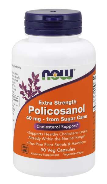 Policosanol, 40mg Extra Strength - 90 vcaps - VitaeSupps