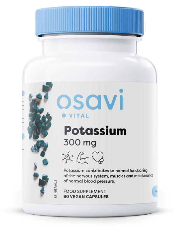 Potassium, 300mg - 90 vegan caps - VitaeSupps