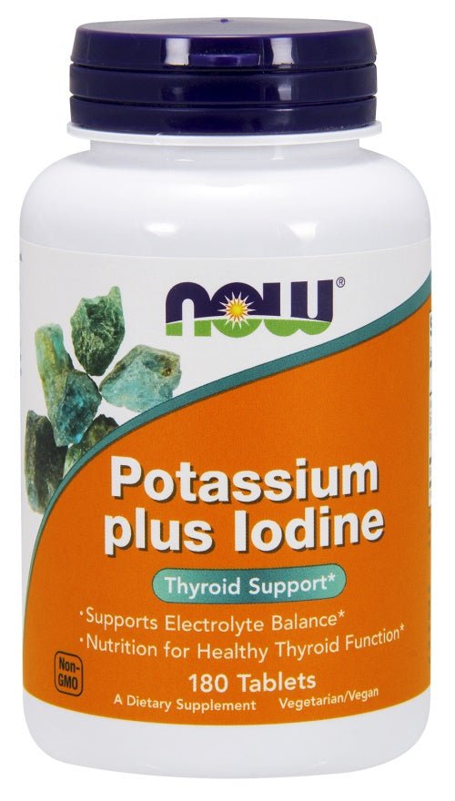 Potassium plus Iodine - 180 tablets - VitaeSupps