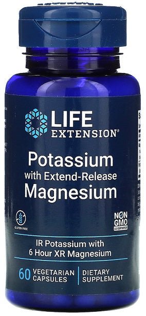 Potassium with Extend - Release Magnesium - 60 vcaps - VitaeSupps