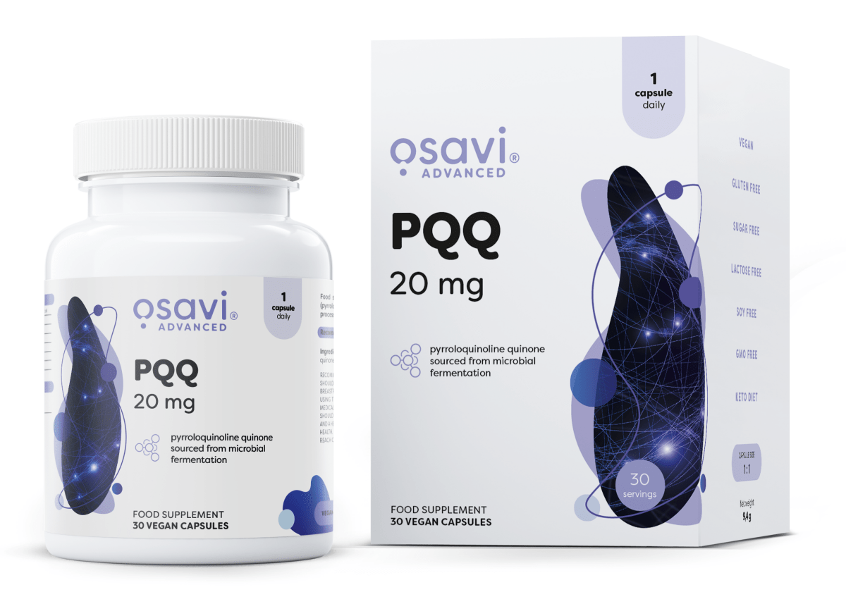 PQQ, 20mg - 30 vegan caps - VitaeSupps