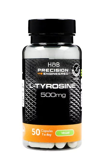 Precision Engineered L - Tyrosine, 500mg - 50 caps - VitaeSupps