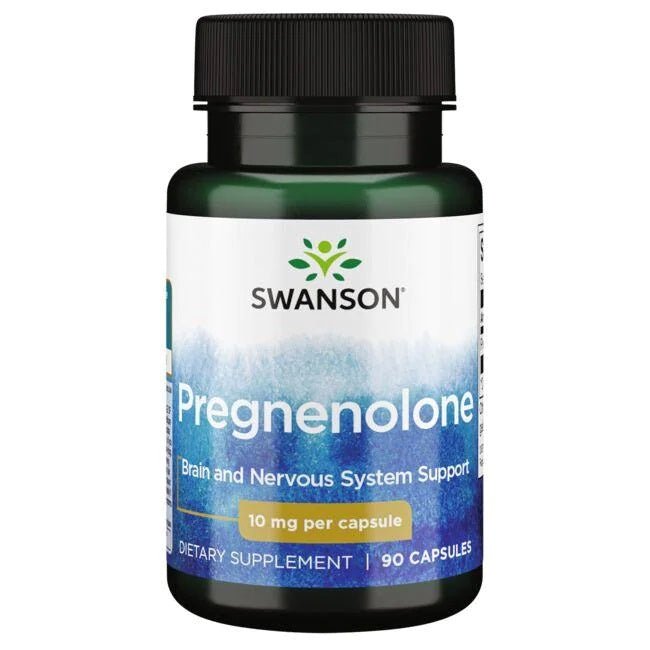 Pregnenolone, 10mg - 90 caps - VitaeSupps
