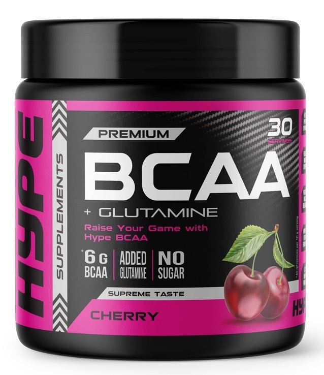 Premium BCAA + Glutamine, Cherry - 300 grams - VitaeSupps