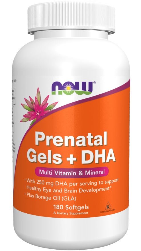 Prenatal Gels + DHA - 180 softgels - VitaeSupps