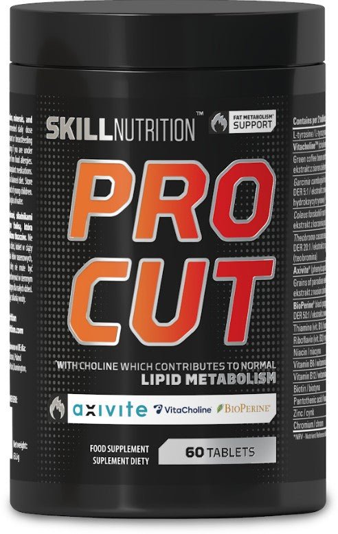 Pro Cut, Fat Metabolism Support - 60 tablets - VitaeSupps