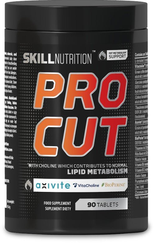 Pro Cut, Fat Metabolism Support - 90 tablets - VitaeSupps