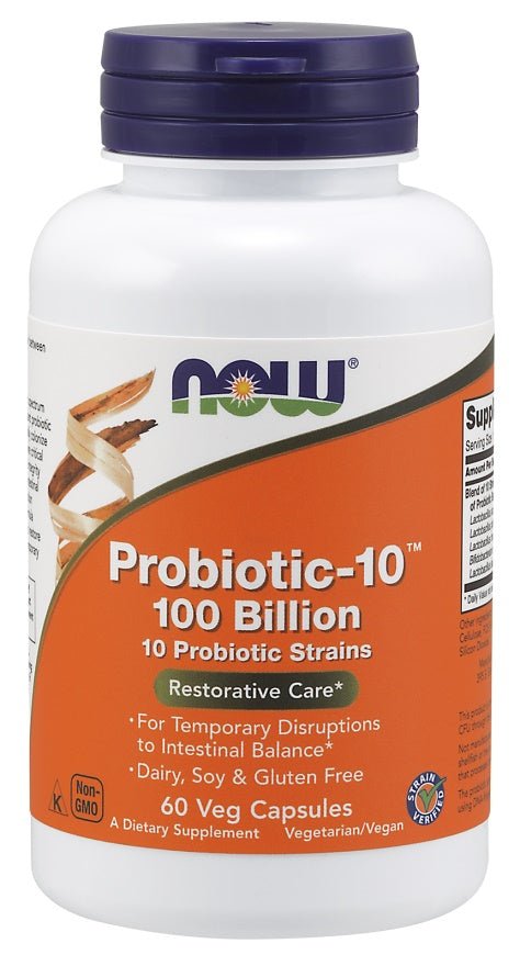 Probiotic - 10, 100 Billion - 60 vcaps - VitaeSupps