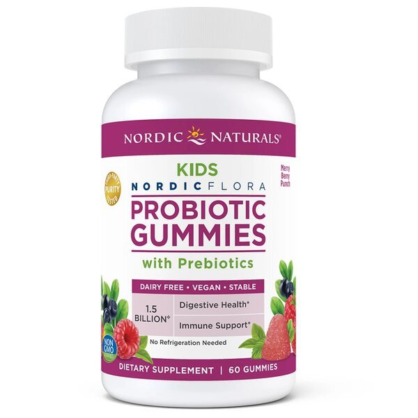 Probiotic Gummies Kids, Merry Berry Punch - 60 gummies - VitaeSupps