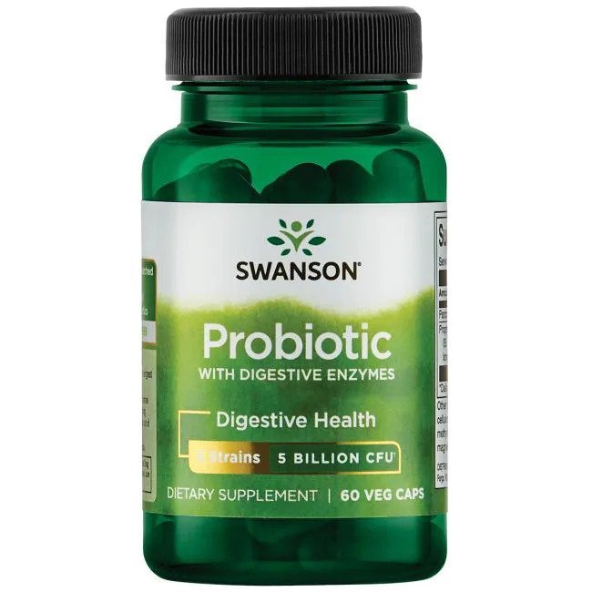 Probiotic with Digestive Enzymes - 60 vcaps - VitaeSupps