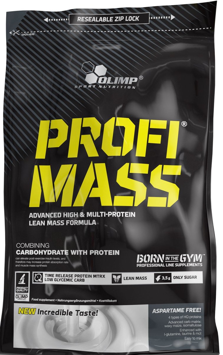 Profi Mass, Banana - 1000 grams - VitaeSupps