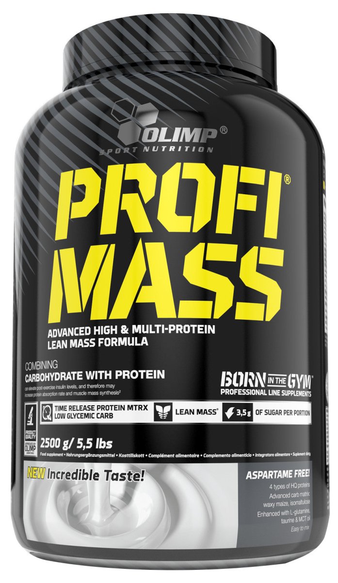 Profi Mass, Vanilla - 2500 grams - VitaeSupps