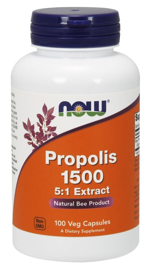 Propolis 5:1 Extract, 1500mg - 100 vcaps - VitaeSupps