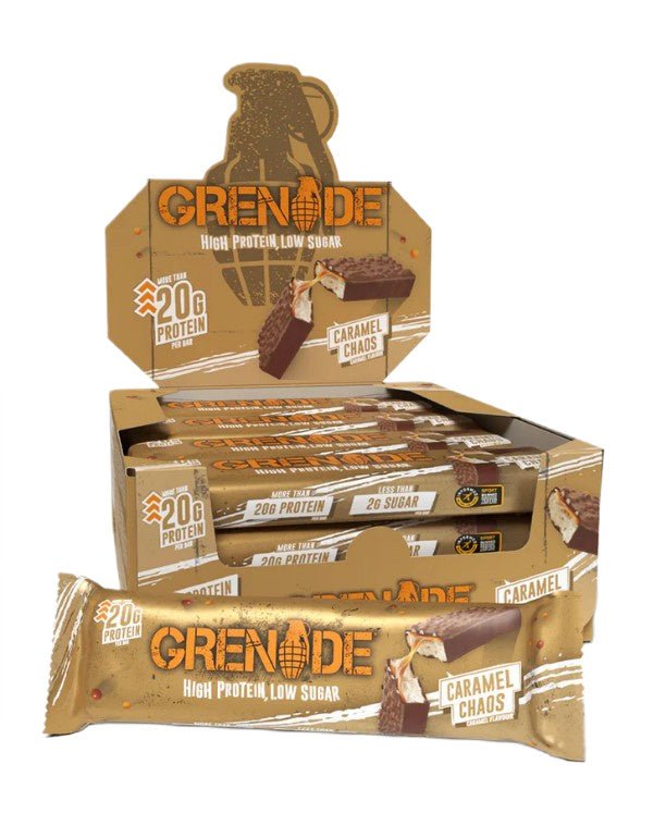 Protein Bars, Caramel Chaos - 12 x 60g - VitaeSupps