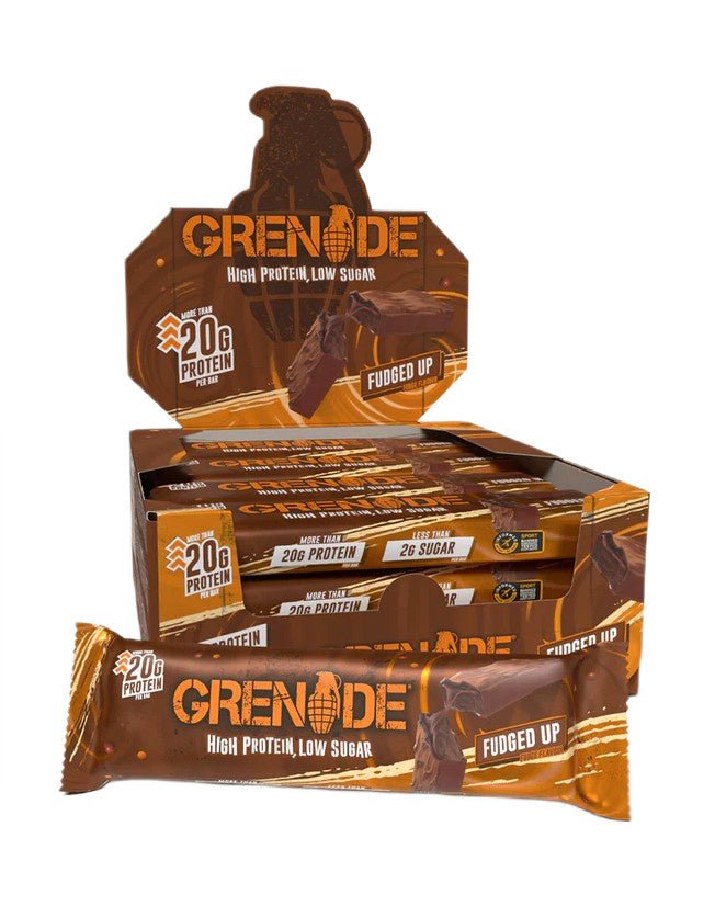 Protein Bars, Fudged Up - 12 x 60g - VitaeSupps
