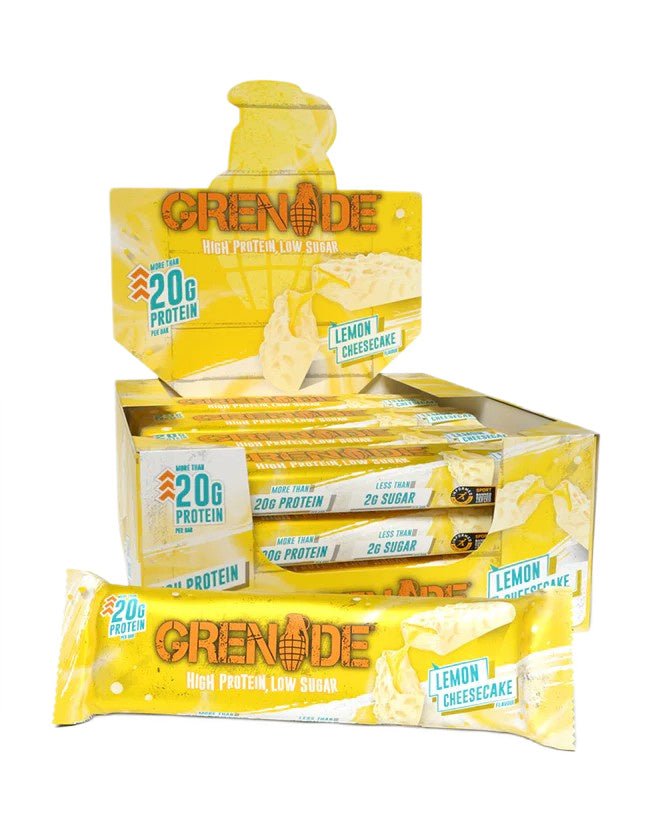 Protein Bars, Lemon Cheesecake - 12 x 60g - VitaeSupps