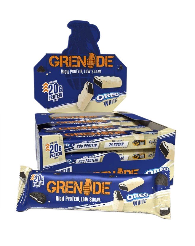 Protein Bars, OREO White - 12 x 60g - VitaeSupps