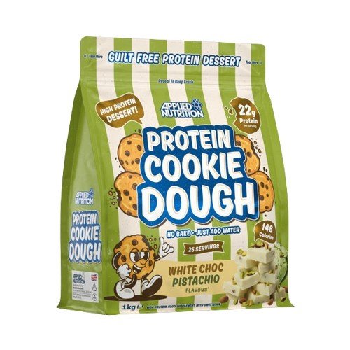 Protein Cookie Dough Dessert, White Choc Pistachio - 1000 grams - VitaeSupps