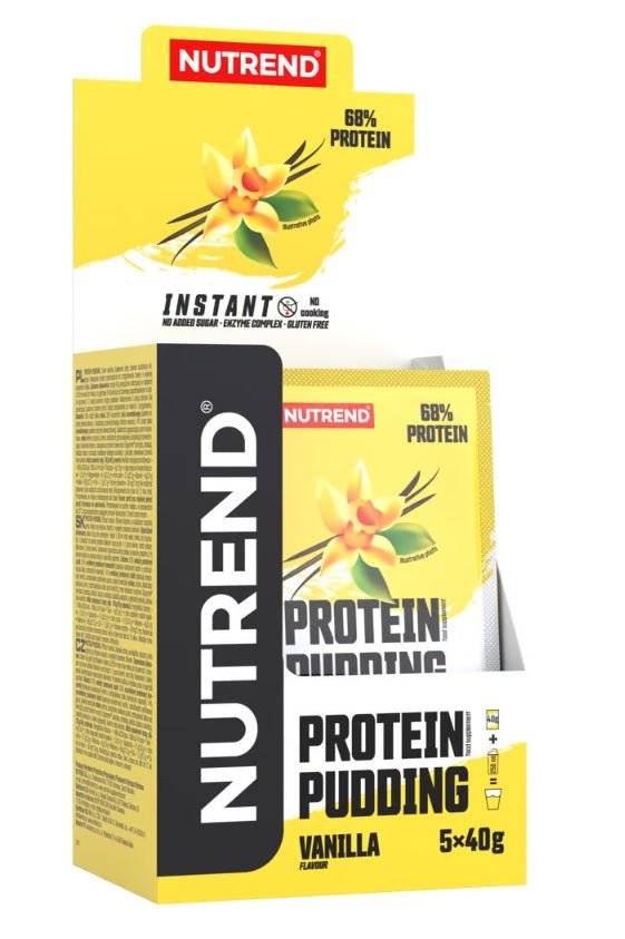 Protein Pudding, Vanilla - 5 x 40g - VitaeSupps