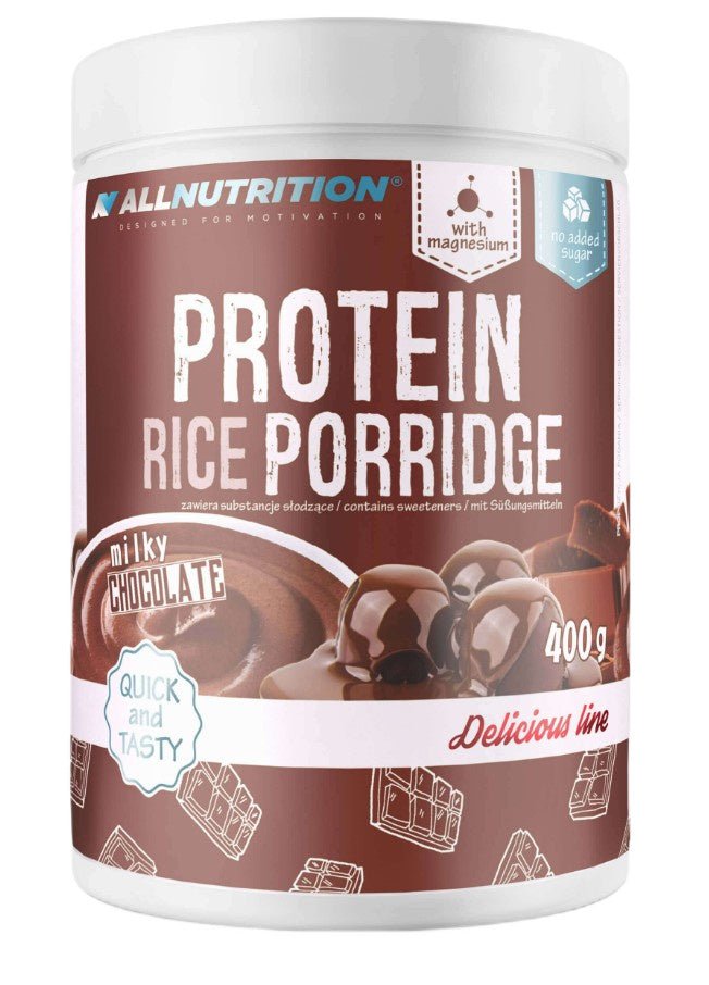 Protein Rice Porridge, Milky Chocolate - 400 grams - VitaeSupps