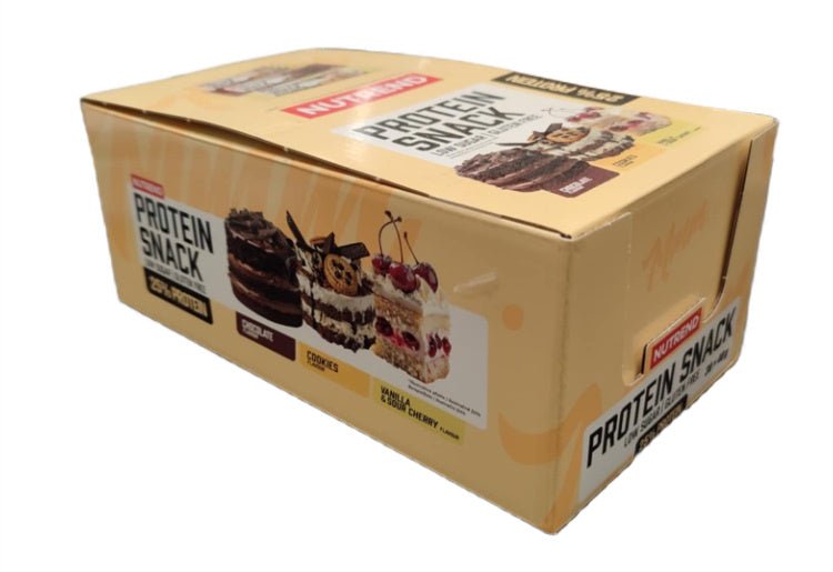 Protein Snack Bar, Vanilla & Sour Cherry - 30 x 40g - VitaeSupps