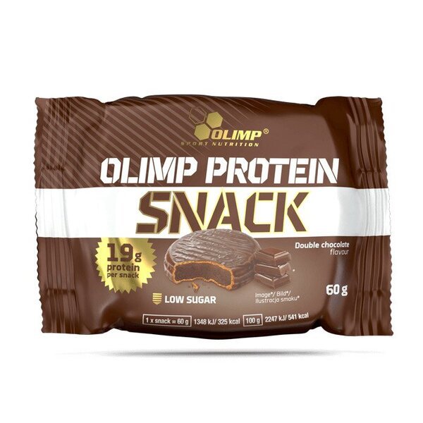 Protein Snack, Double Chocolate - 12 x 60g - VitaeSupps