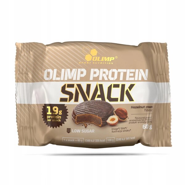 Protein Snack, Hazelnut - 12 x 60g - VitaeSupps