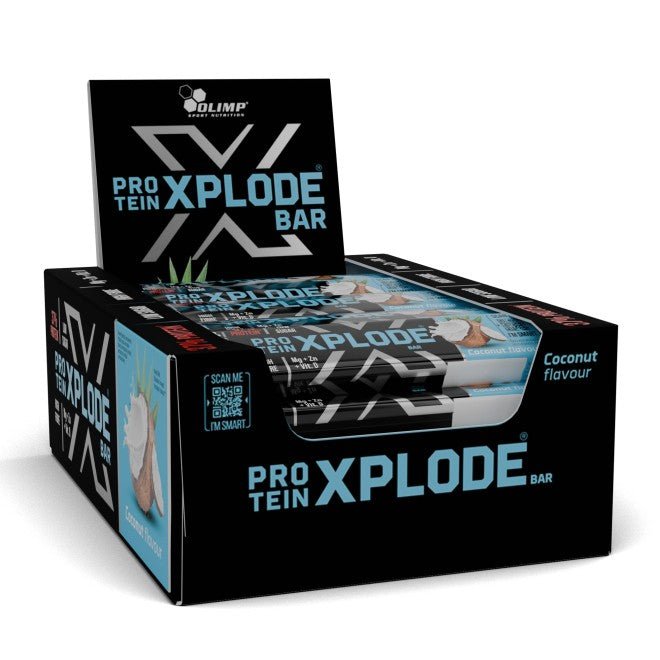 Protein Xplode Bar, Coconut - 25 x 40g - VitaeSupps