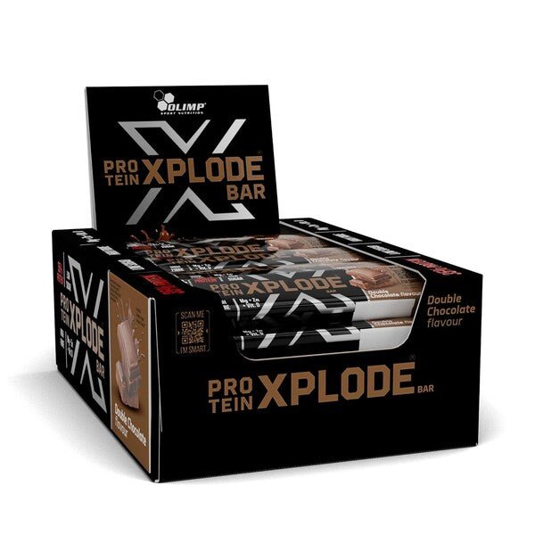 Protein Xplode Bar, Double Chocolate - 25 x 40g - VitaeSupps