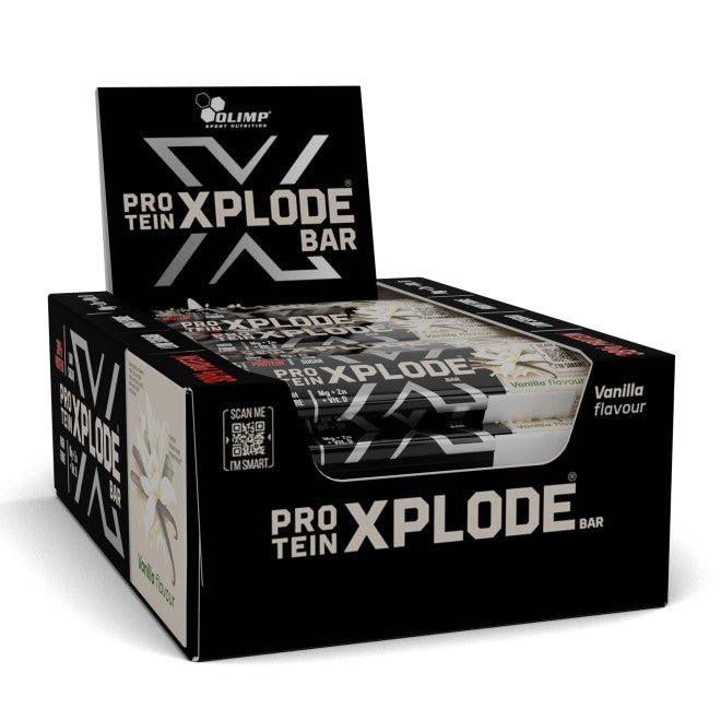 Protein Xplode Bar, Vanilla - 25 x 40g - VitaeSupps