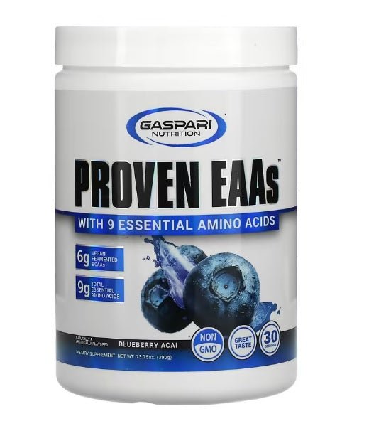 Proven EAAs, Blueberry Acai - 390 grams - VitaeSupps