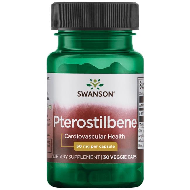 Pterostilbene, 50mg - 30 vcaps - VitaeSupps