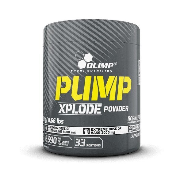 Pump Xplode Powder, Fruit Punch - 300 grams - VitaeSupps