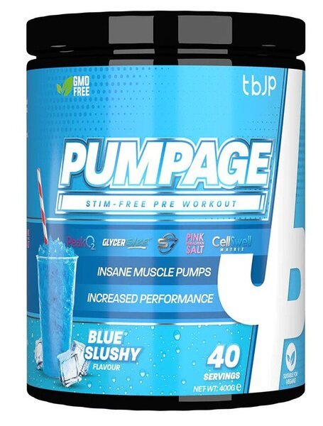 Pumpage, Blue Slushy - 400 grams - VitaeSupps