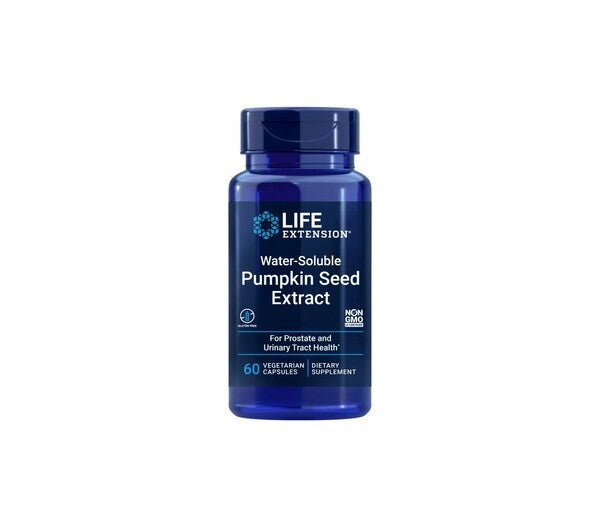 Pumpkin Seed Extract, Water - Soluble - 60 vcaps - VitaeSupps
