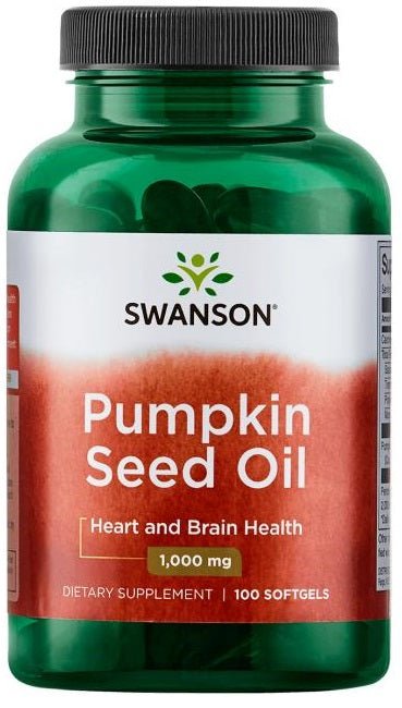 Pumpkin Seed Oil, 1000mg - 100 softgels - VitaeSupps