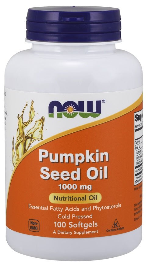 Pumpkin Seed Oil, 1000mg - 100 softgels - VitaeSupps