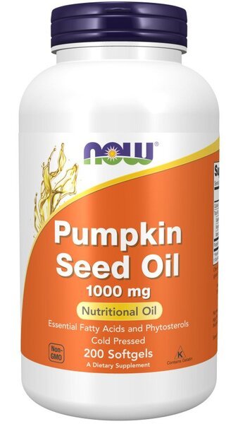 Pumpkin Seed Oil, 1000mg - 200 softgels - VitaeSupps