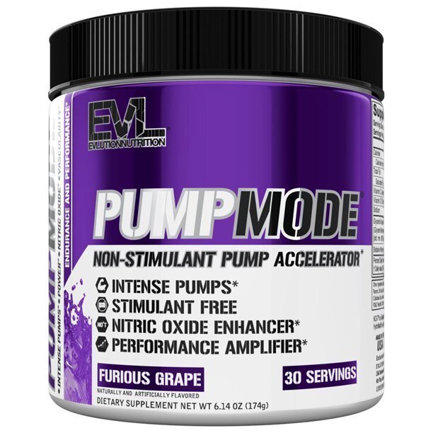 PumpMode Powder, Furious Grape - 174 grams - VitaeSupps