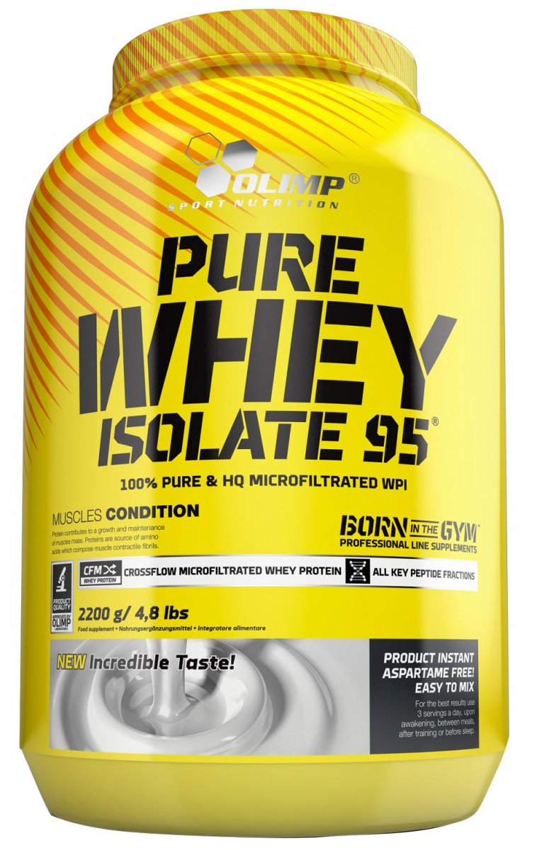 Pure Whey Isolate 95, Vanilla - 2200 grams - VitaeSupps