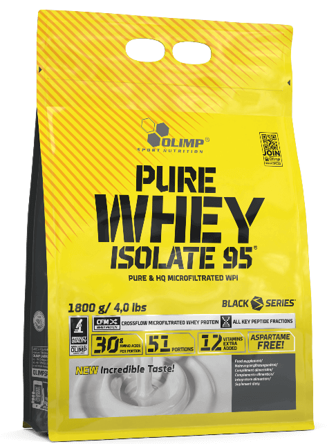 Pure Whey Isolate 95, Vanilla Ice Cream - 1800 grams - VitaeSupps